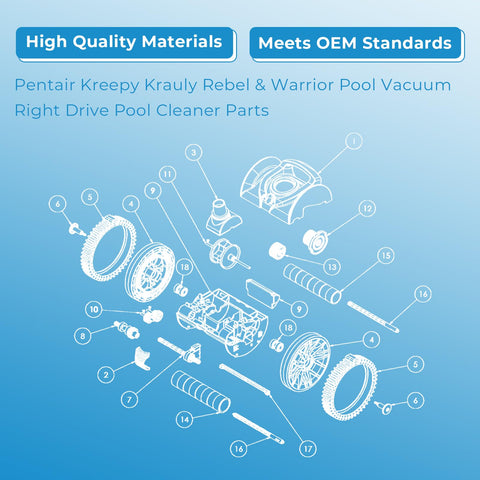 ArrogantF pentair rebel kit installation ease, quick drop-in replacement.