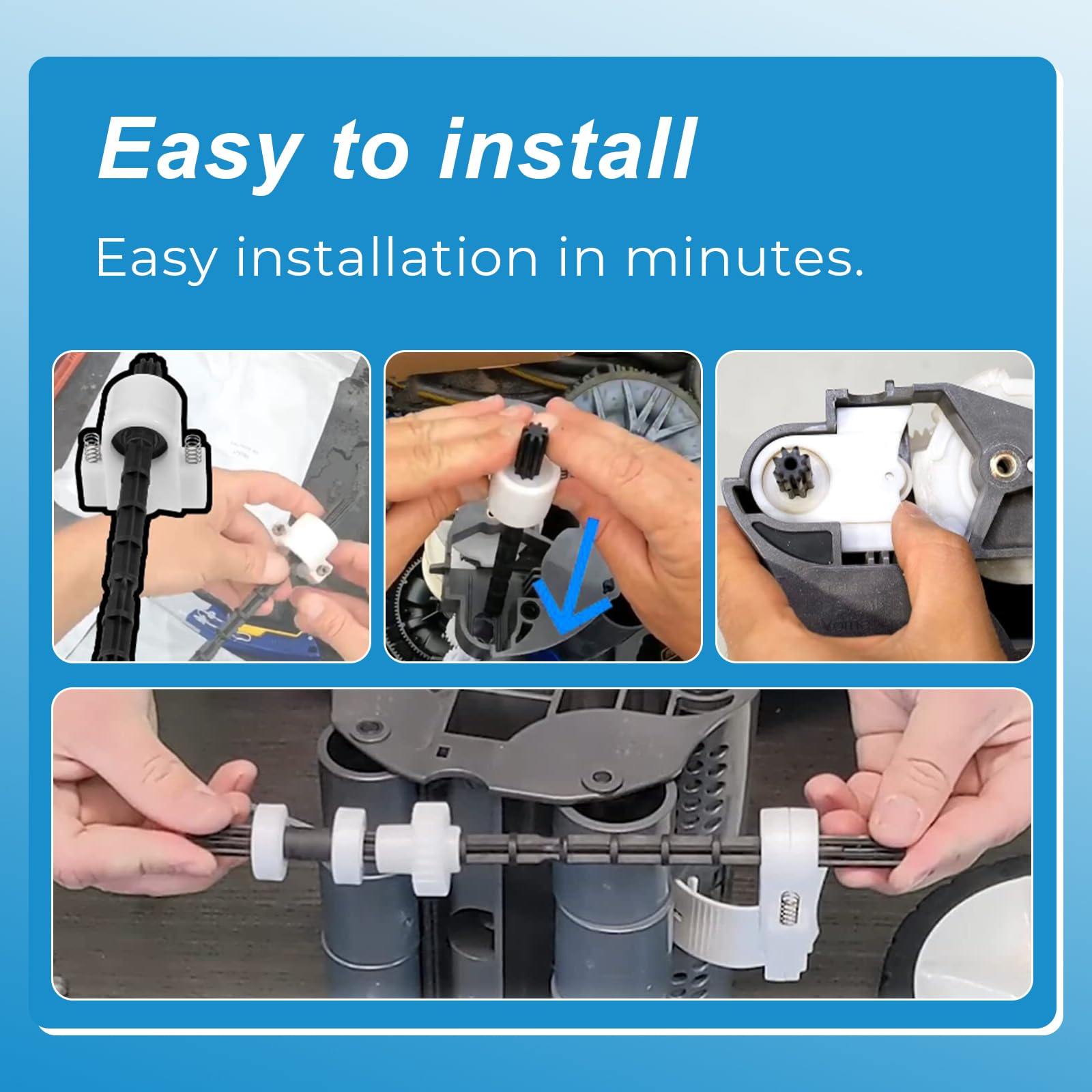 ArrogantF pool cleaner bearings and springs restore steady suction.