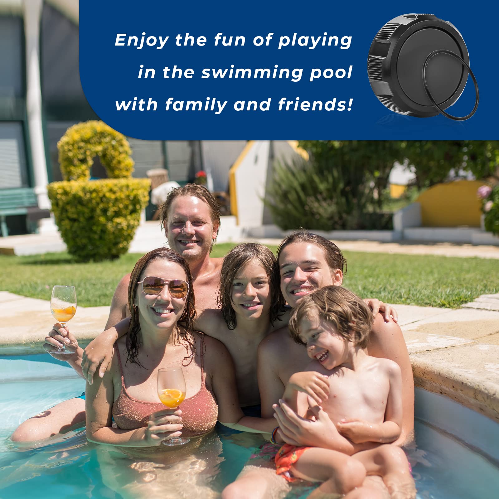 Durable materials resist poolside exposure and frequent cleaning