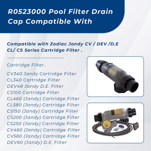 Includes O-ring gasket for a reliable seal