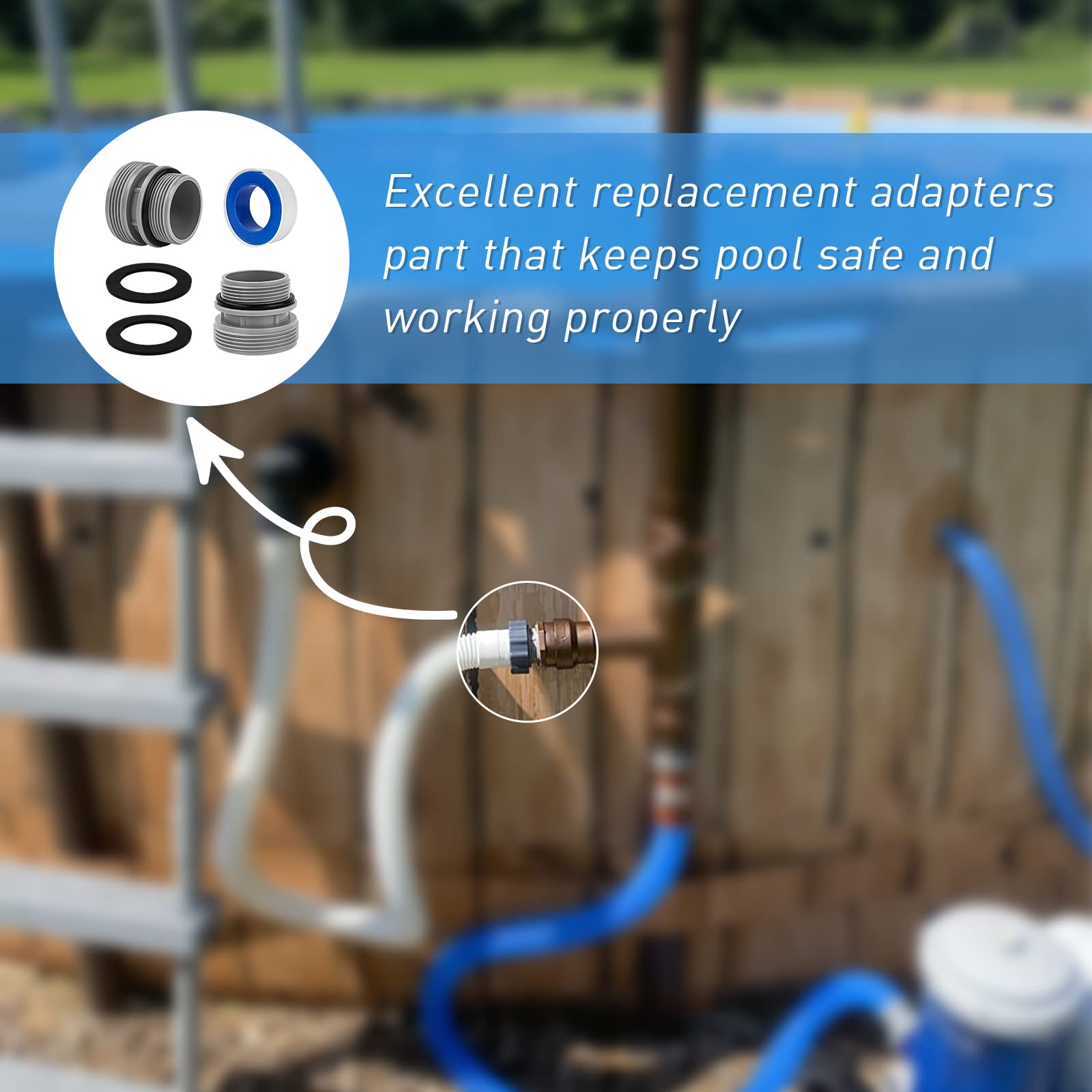 ArrogantF sand filter compatibility highlight for broader pool system use.