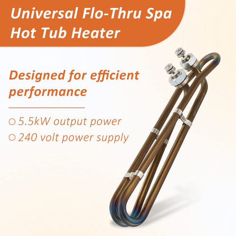 ArrogantF Gecko-compatible element ensures versatile spa maintenance.