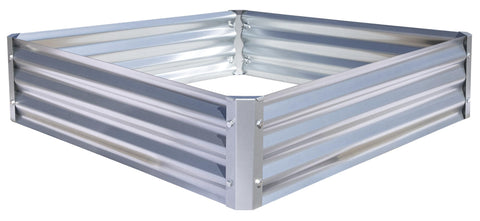 Arrow GrowIT raised bed assembled with bolts and wingnuts for quick setup