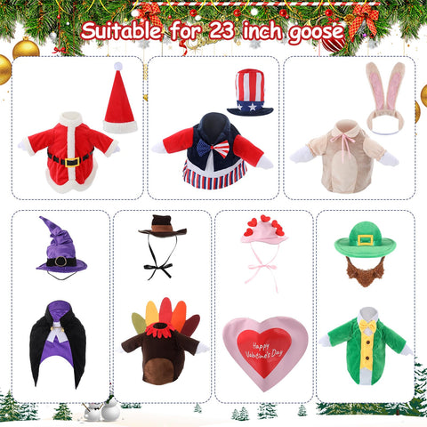 Arrowbash 23-inch goose costume in soft fabric for durability.