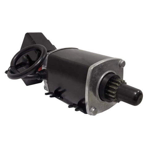 Arrowhead Tecumseh starter 33329 top view reveals 16-tooth gear detail