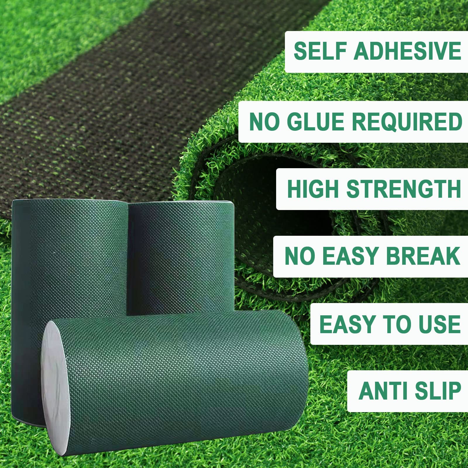 ARRYNTHEON Turf Tape midline cut, positions adhesive precisely.