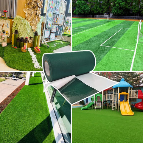 ARRYNTHEON Turf Tape weatherproof design resists rain and sun.