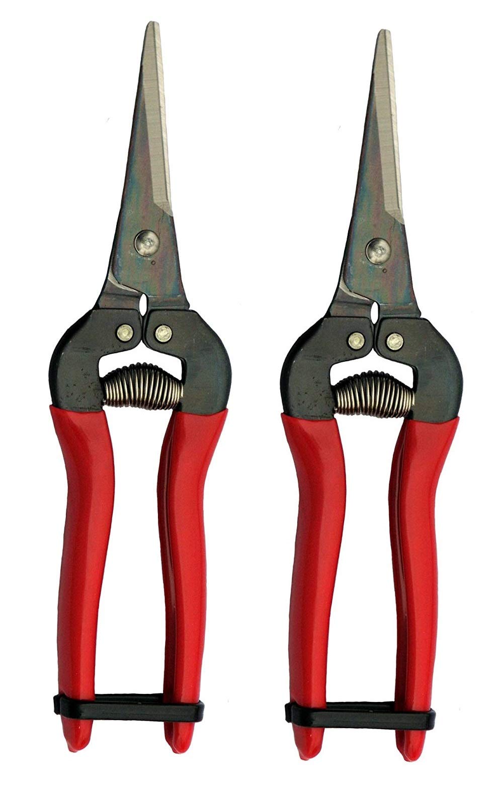 ARS HP-300L needle-nose pruner for precise fruit harvesting with ergonomic grip and all-metal build