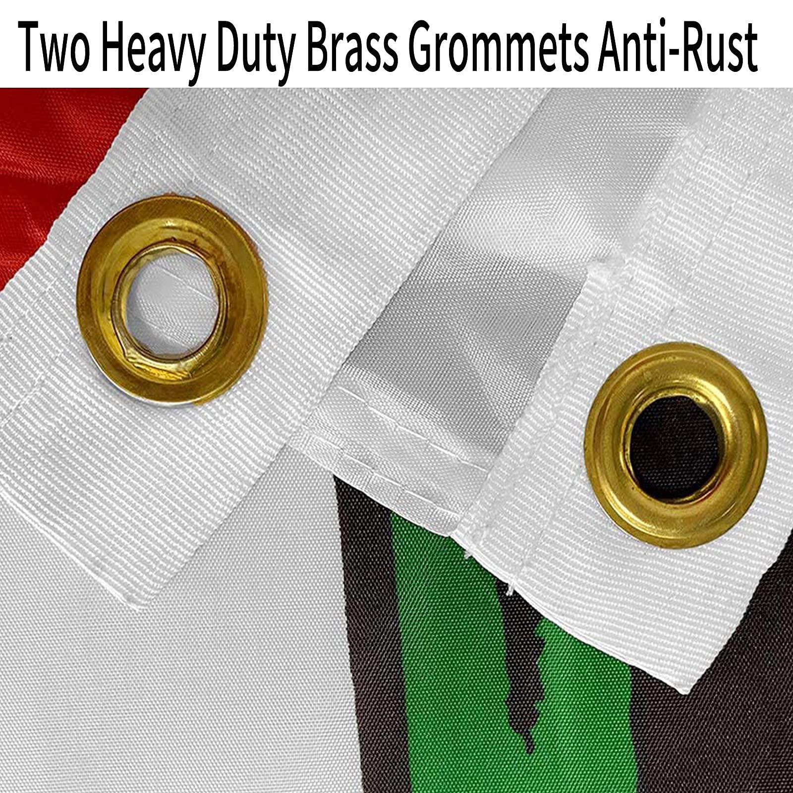 ARSOF flag includes anti-rust brass grommets for outdoor reliability