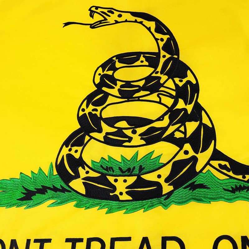 ARSOF Don't Tread On Me flag 340D polyester material withstands wind and rain