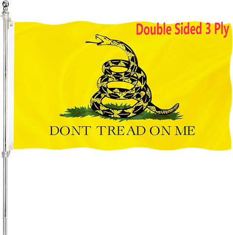 ARSOF Dont Tread On Me flag outdoor 3x5 for durable yard display.