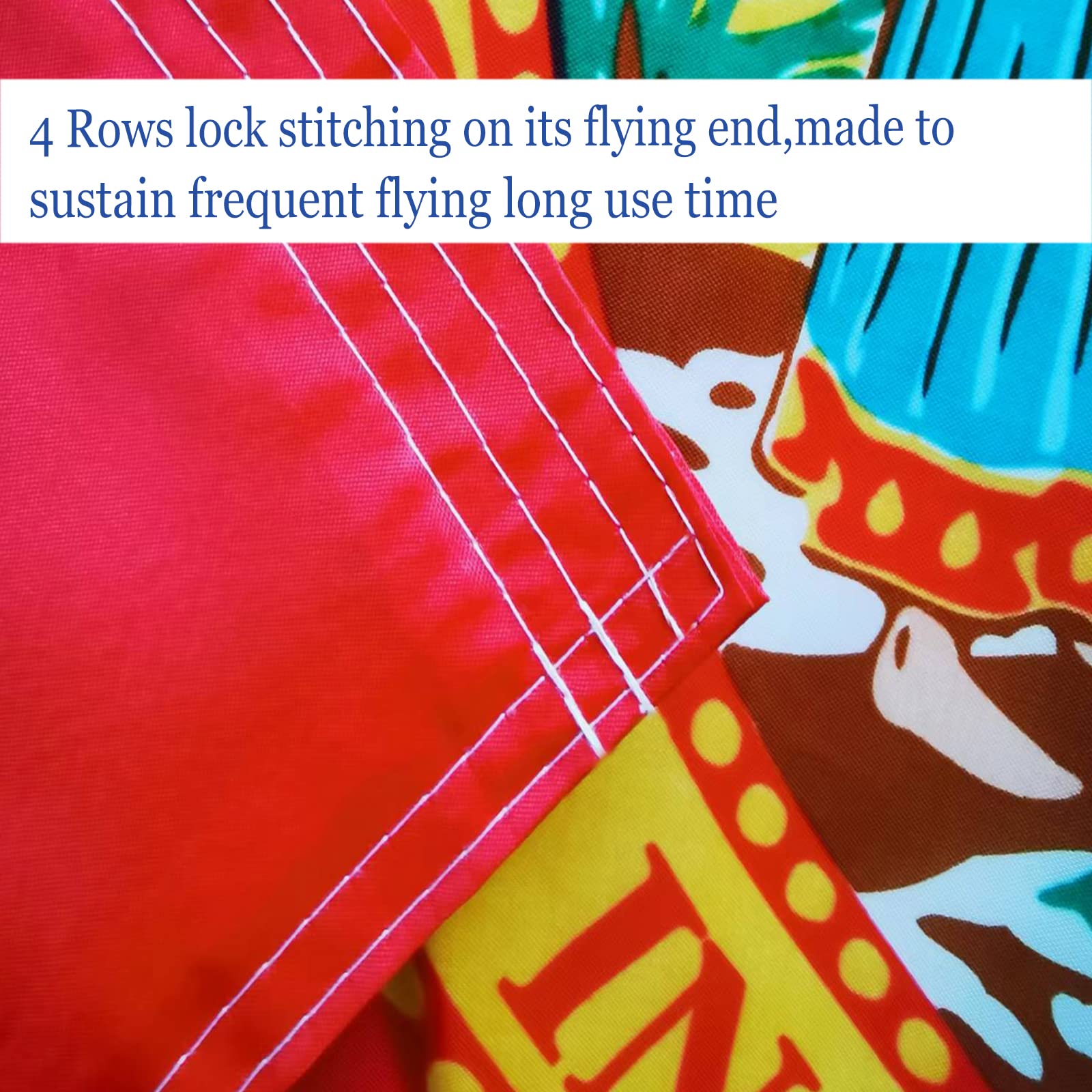 ARSOF Florida flag heavy-duty stitching prevents fraying on windy days.