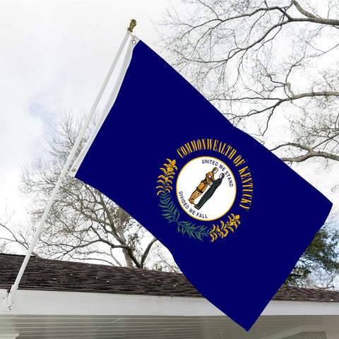 ARSOF flag shows vivid colors that resist fading in sunlit yards.