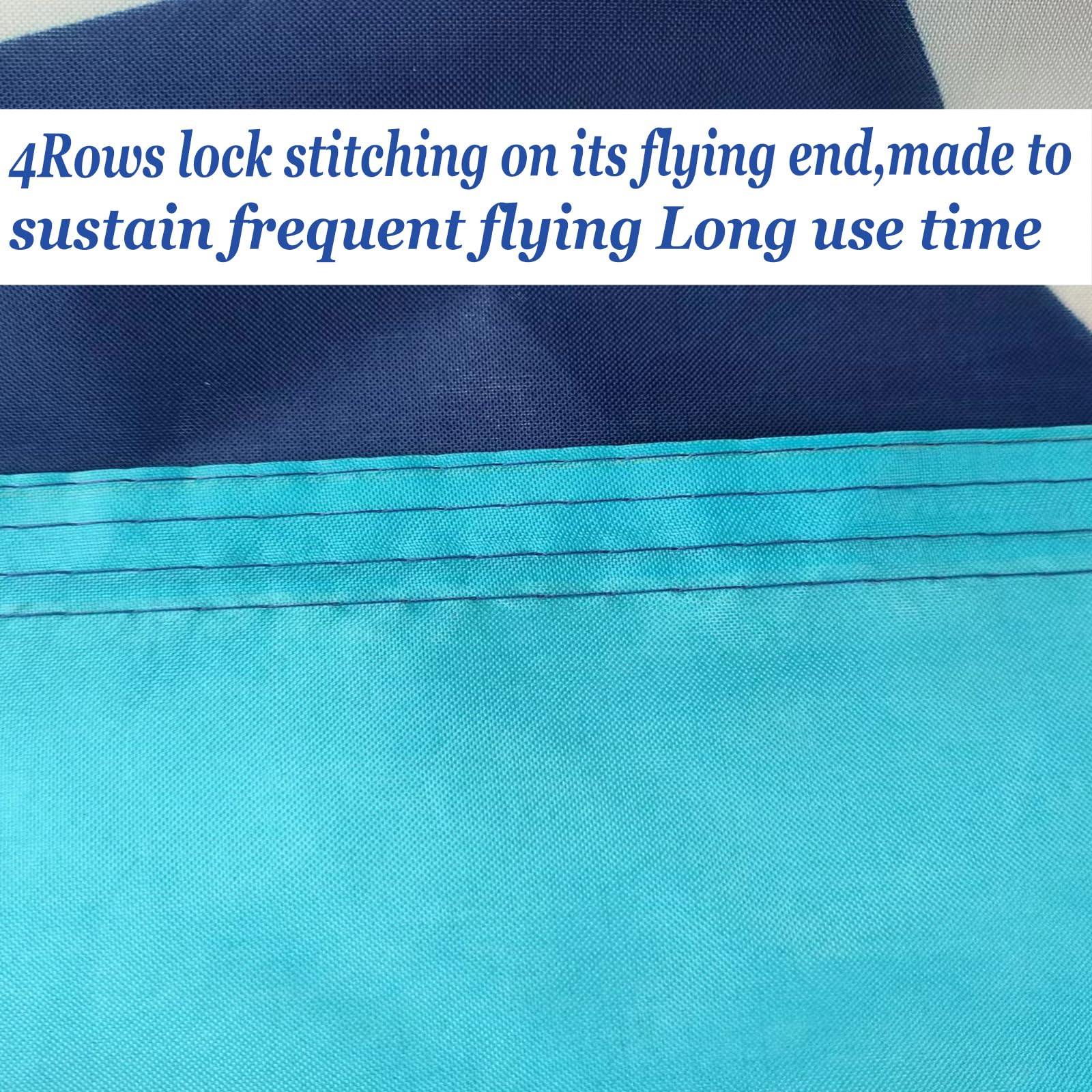 ARSOF flag includes brass grommets for rust resistance and secure mounting.