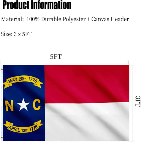 ARSOF North Carolina flag makes a thoughtful gift for family and friends
