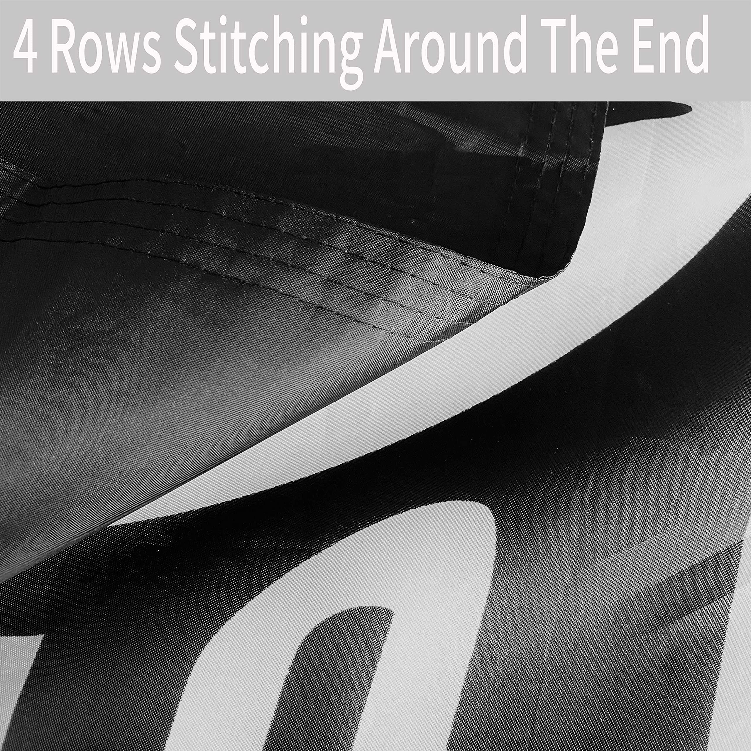 ARSOF Pow Mia flag displays vivid colors that resist fading in sunlight