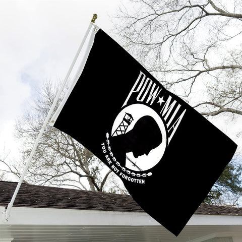 ARSOF Pow Mia Flag with double-sided print preserves color from both sides