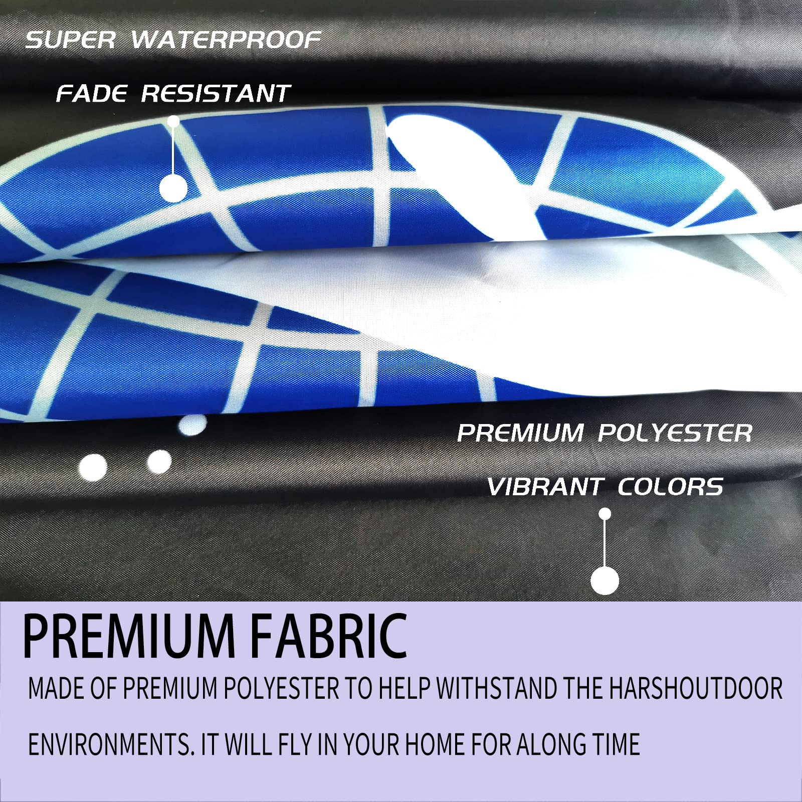 ARSOF Space Force flag uses UV-resistant inks for long-lasting color