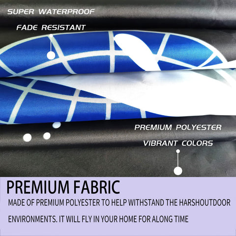 ARSOF Space Force flag uses UV-resistant inks for long-lasting color