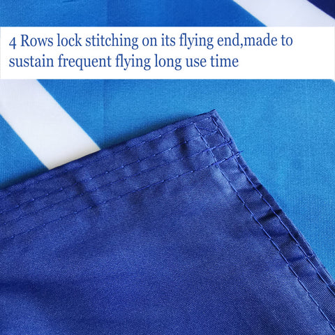 ARSOF US Air Force Wings Flag features brass grommets for secure hanging.