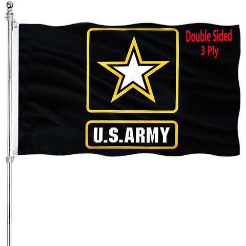 ARSOF US Army flag 3x5 front view with bold colors and durable fabric.