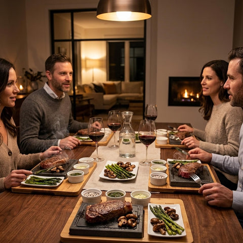 Artestia easy-cleanup design with wipe-clean surfaces keeps after meal cleanup quick