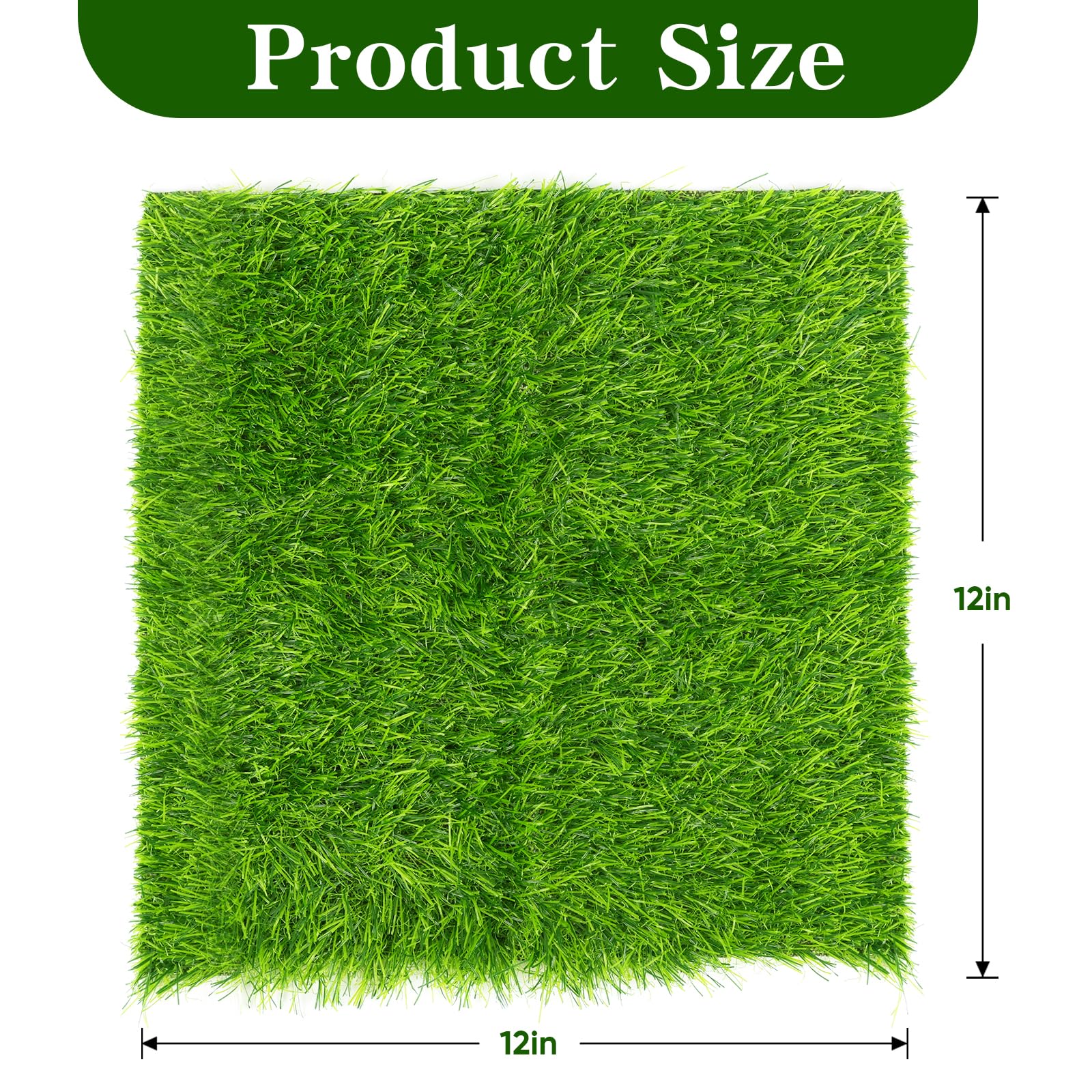 Chicken Nesting Pads 12x12 artificial grass, coop-ready surface for nesting comfort.