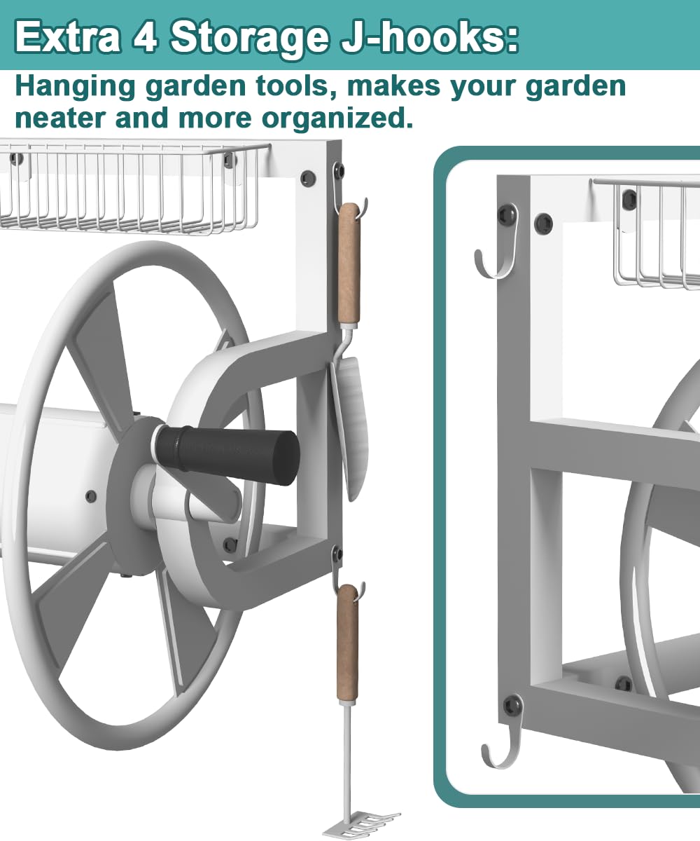 Artigarden 3-9ft leader hose included for quick water access.