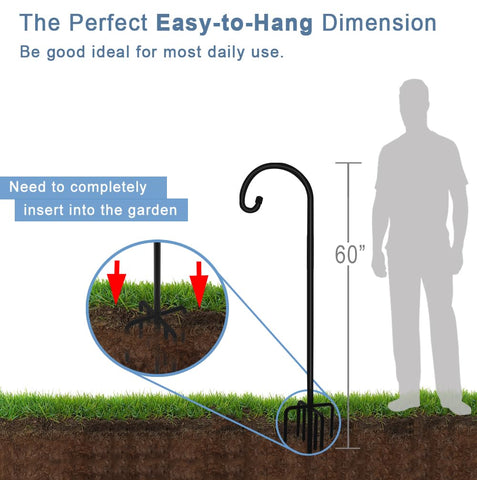 Artigarden bird-feeder hanging setup for an elevated feeding point.