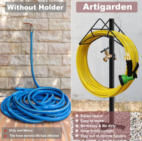 Artigarden detachable installation allows quick setup without wall mounting.