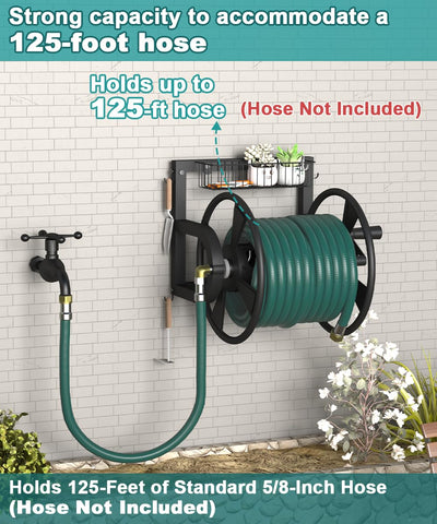 Artigarden detachable storage basket for nozzles and gloves.