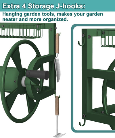 Artigarden brass connector provides durable, steady water flow.