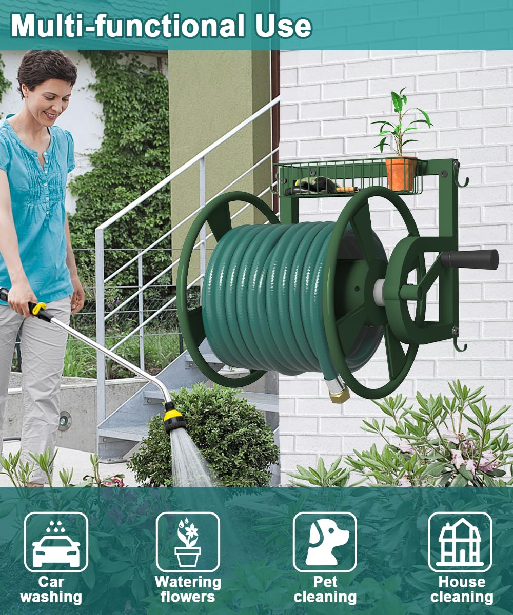 Artigarden included J-hooks organize tools for easy access.