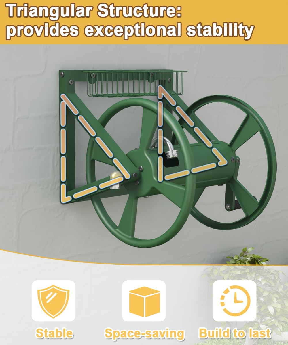 Artigarden 3.9 ft leader hose included for quick water source access.