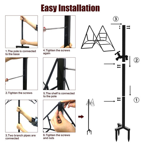 Artigarden portable hose holder easily moved for yard versatility.