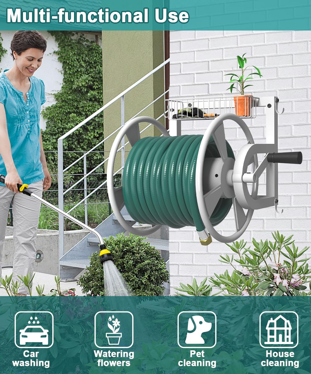 Artigarden sturdy steel construction with powder coating for outdoors.