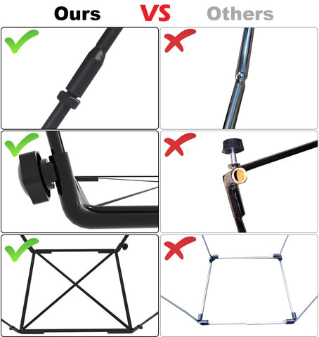 Artigarden multi-use bag holder doubles as laundry or camping waste frame.