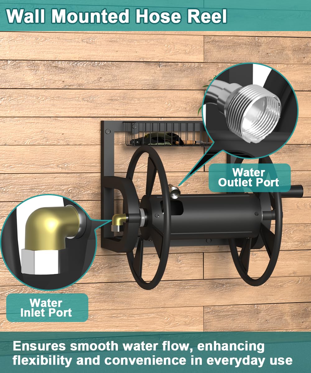 Artigarden compact wall-mount design saves space in yard
