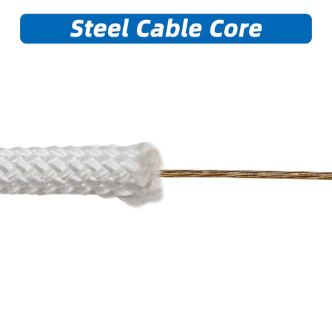 Artilife braided polyester rope with UV resistance for long-lasting use.