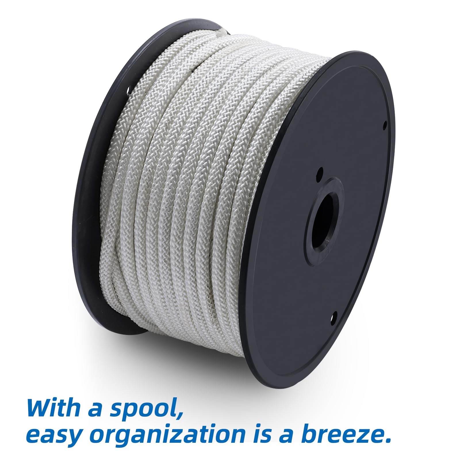 Artilife flagpole rope showing braided construction for strong halyards.