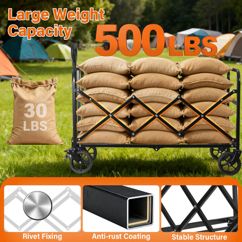 ARTIST'S DREAM large capacity reduces trips during shopping and moving.