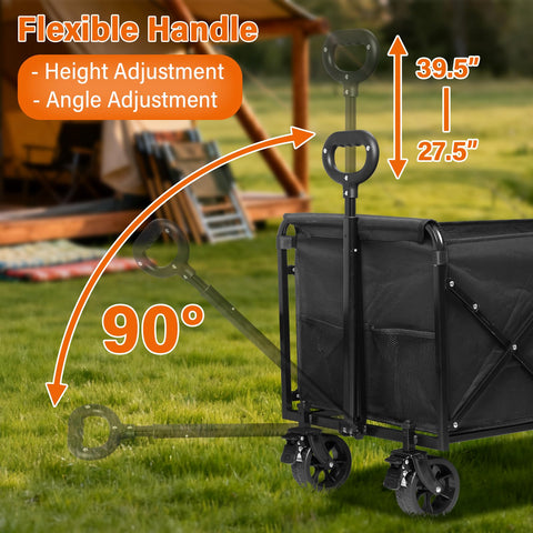 ARTIST'S DREAM multi-purpose design suits groceries, camping, and yard work.
