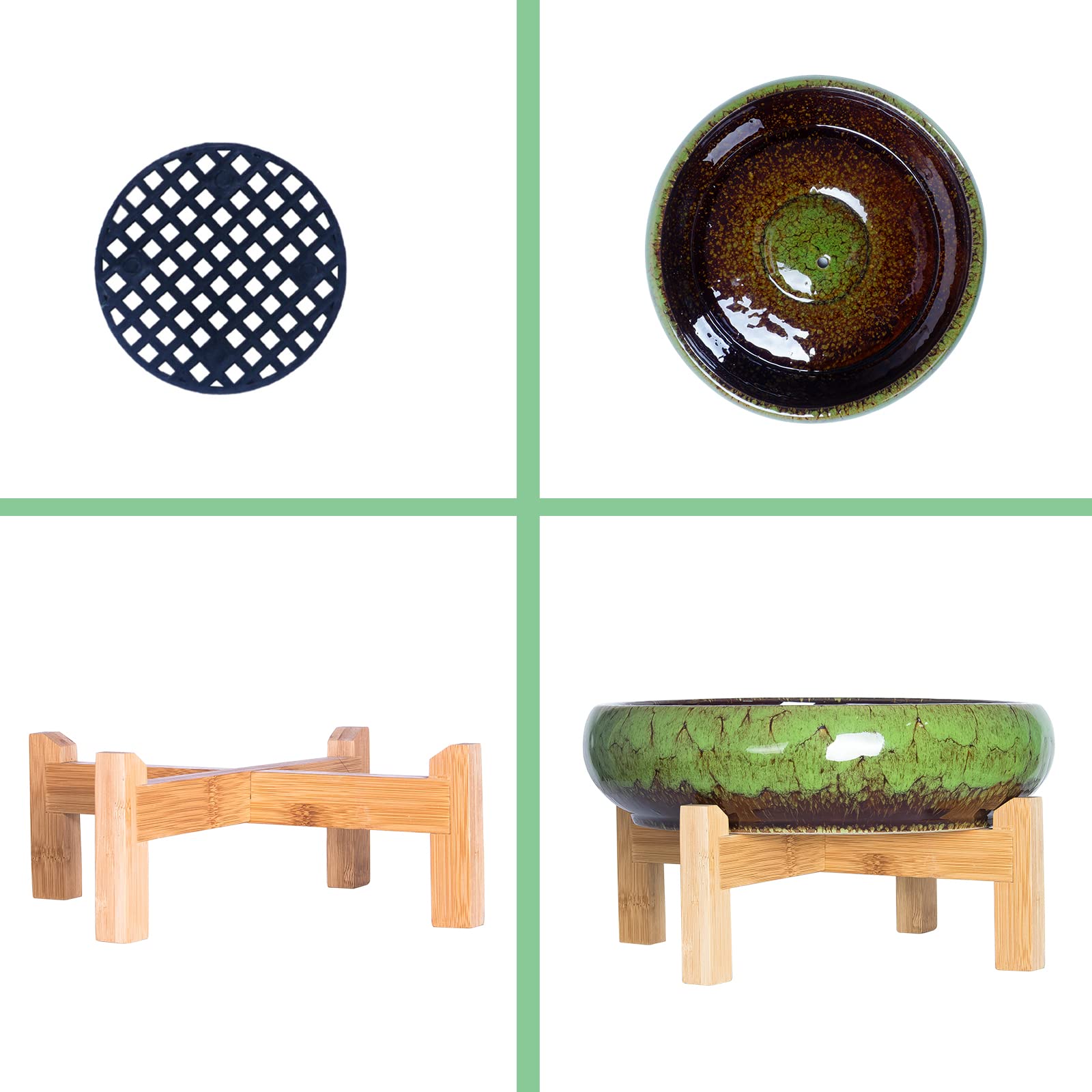 ARTKETTY modern design bonsai pot enhances contemporary home décor