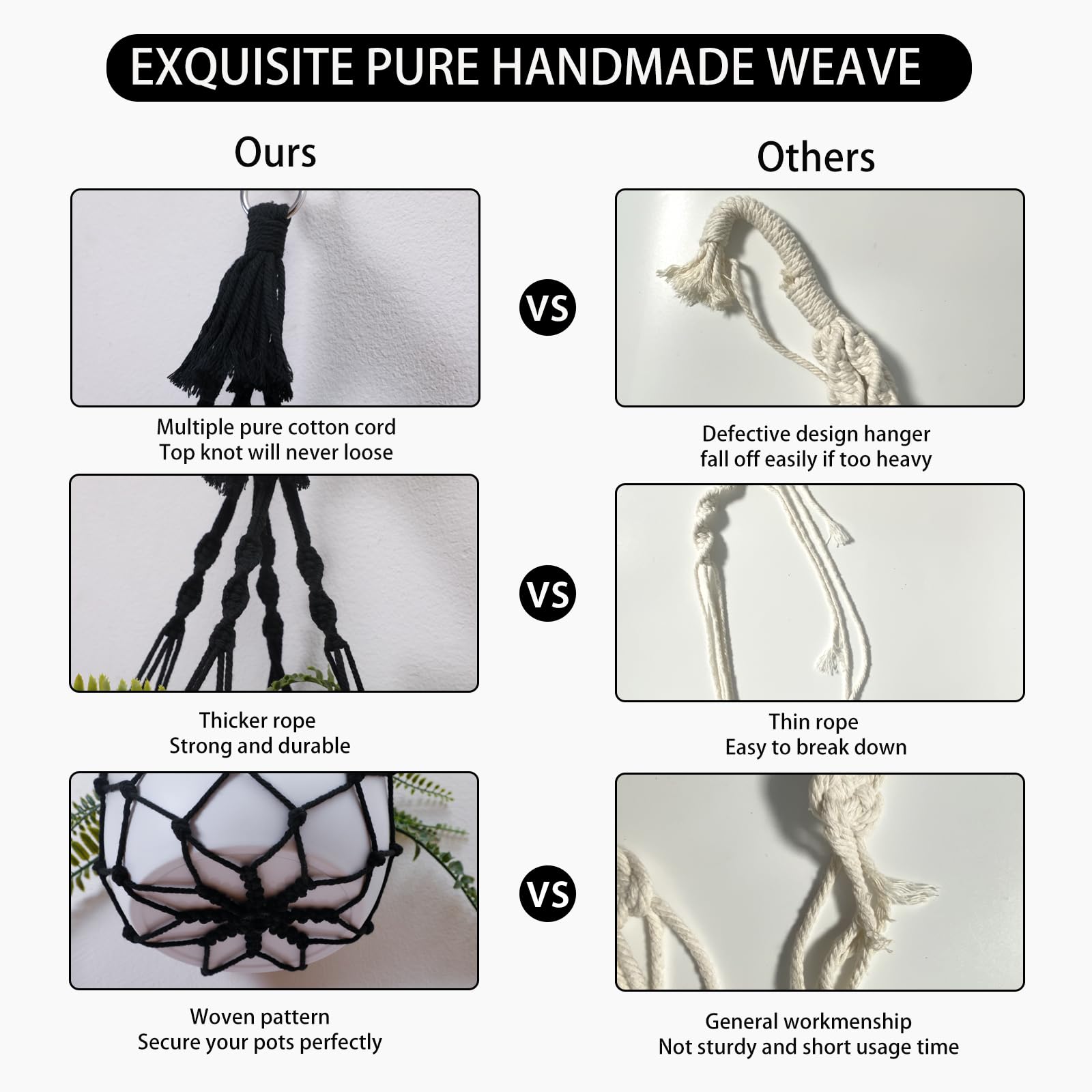 Artilady boho wall decor display elevates balcony or window with natural fiber elegance.
