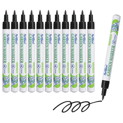 Artline Garden Markers with 0.8 mm tip for crisp labels