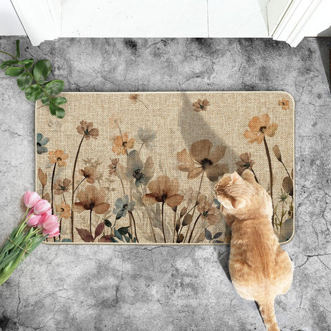 Artoid Mode durable non-slip doormat resists stains for busy entryways.