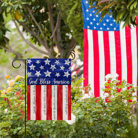 Artofy garden flag colors stay bright through seasons.
