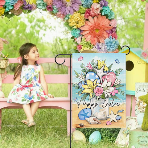 Artofy 12x18 garden flag perfect for yard and gate displays