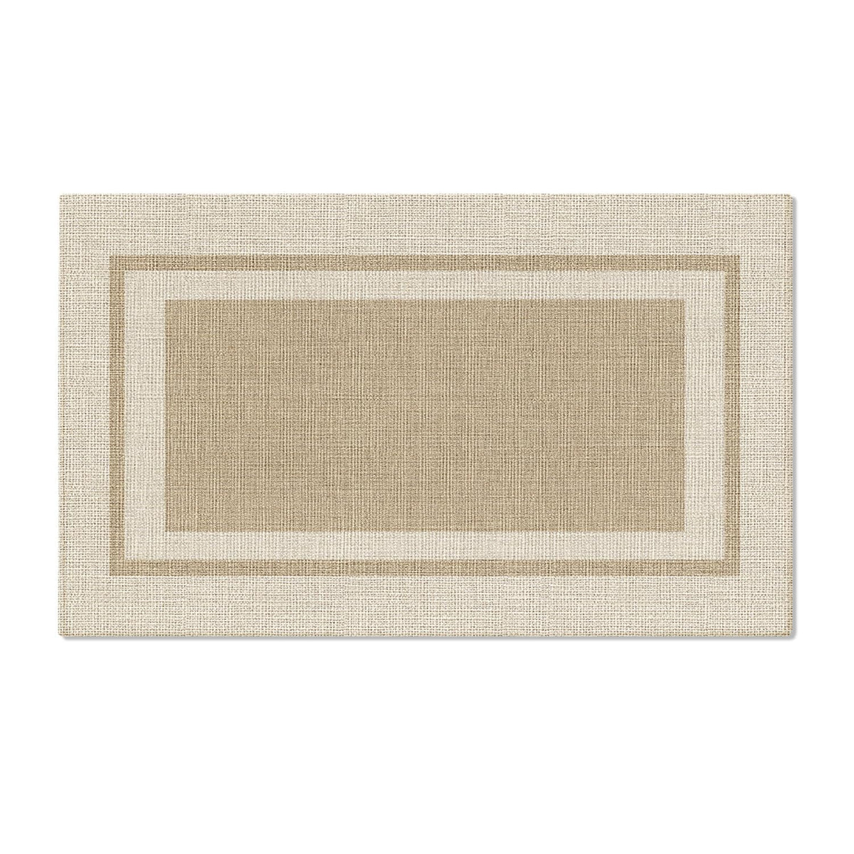 Artoid Mode beige absorbent doormat in 17x29 inches for a welcoming entryway