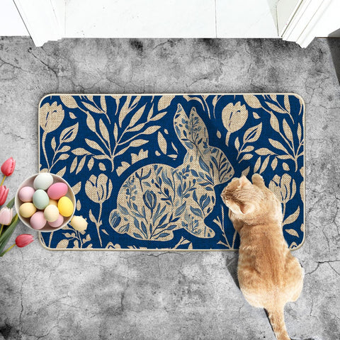 Durable Artoid Mode doormat for indoor or outdoor use with seasonal design